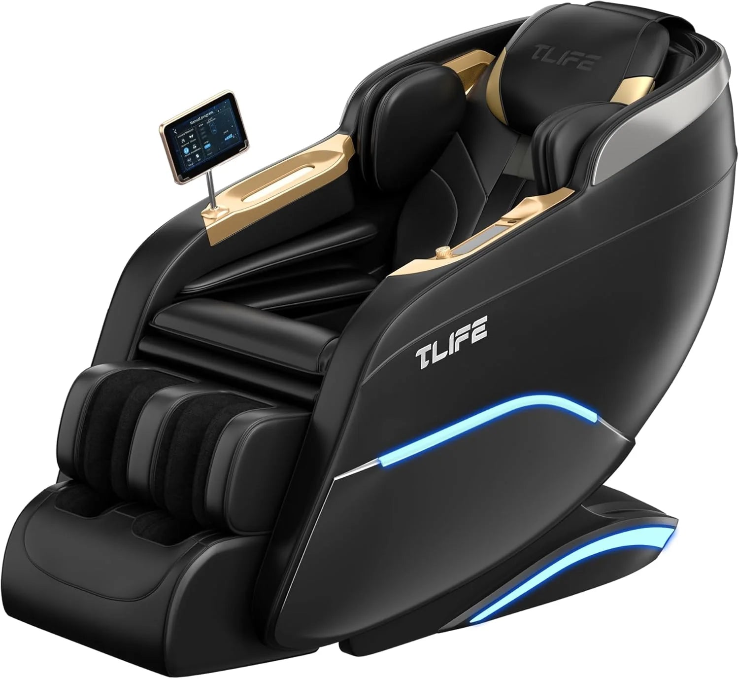 Full Body Massage Chair, 160° Zero Gravity Recliner with Body Scan, 50" SL Track Shiatsu Massage Chair, Spot Massage, Foot Roller