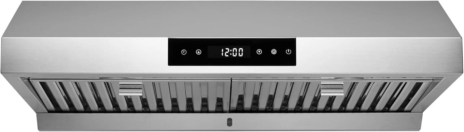 Hauslane Range Hood 30 Inch Under Cabinet Range Hood 30" Stainless Steel Kitchen Hood