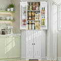 IRONCK Corner Cabinet 72" H Kitchen Pantry Storage Cabinet