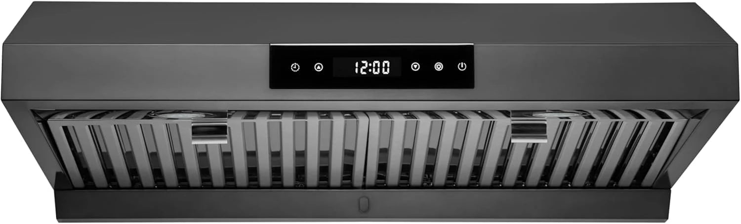 Hauslane Range Hood 30 Inch Under Cabinet Range Hood 30" Stainless Steel Kitchen Hood