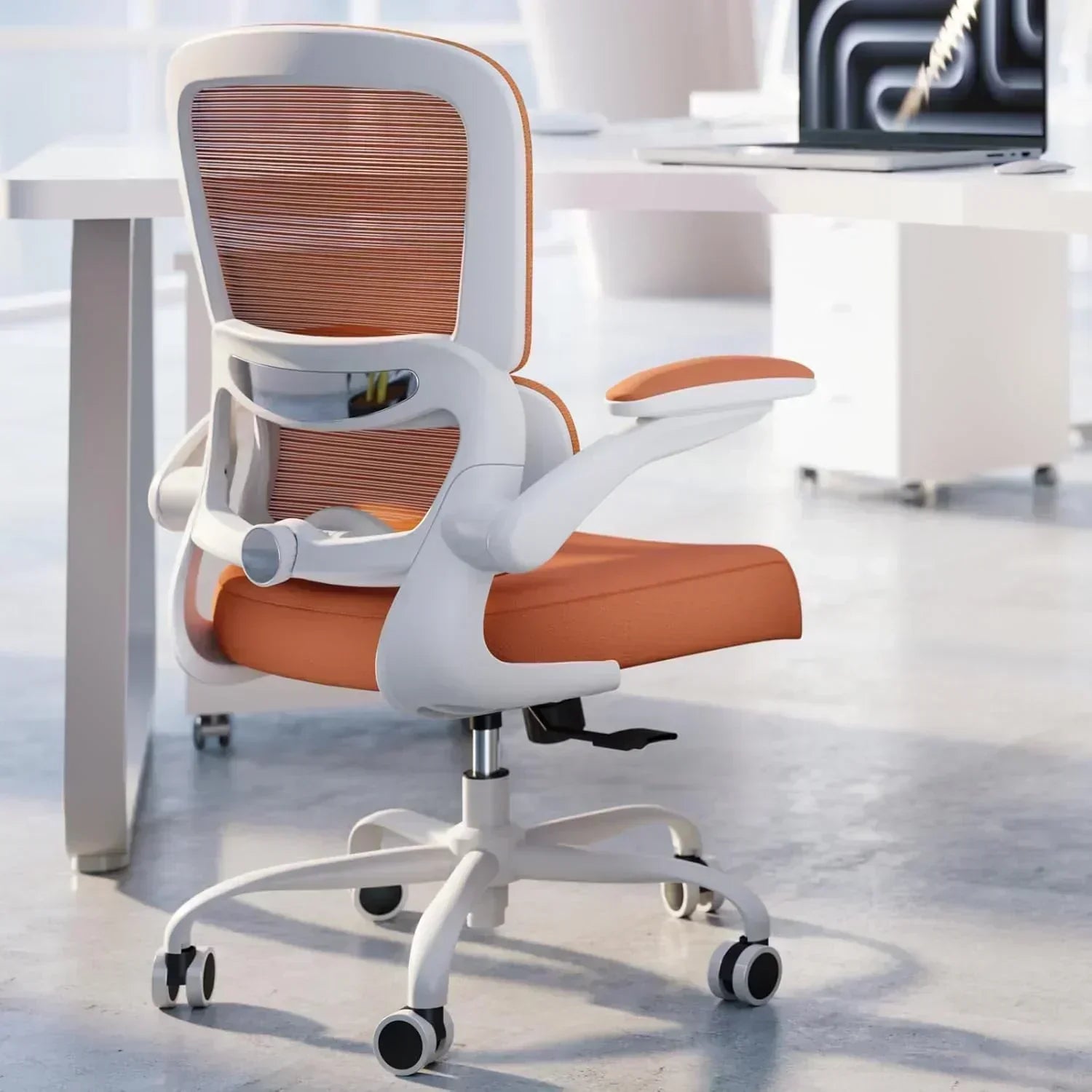 TRALT Office Chair Ergonomic Desk Chair 330 lbs Home Mesh Gaming Chair with Wheels